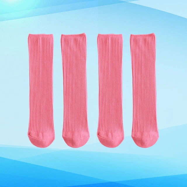 2 Pairs Half Calf Socks Sports Socks Girl Socks Double Needle 2