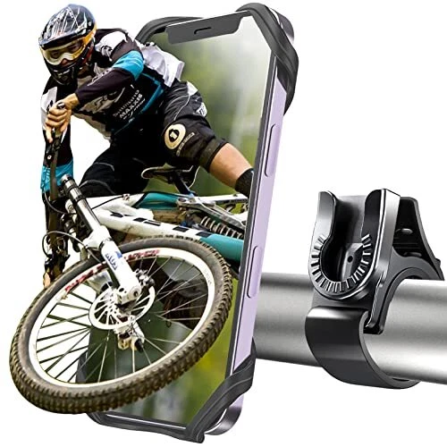 Detachable Cell Phone Holder for Bicycle Motorcycle 360 Degree Rotatable