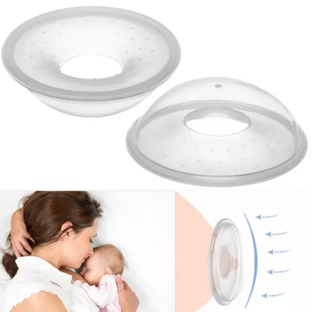 Nipple Suction Pump Washable Milk Collector Baby Feeding Breast Milk Shell Pads