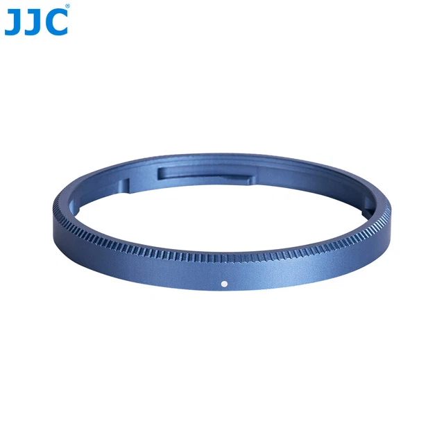 JJC RN-GR3X high quality Camera Lens Decoration Ring for Ricoh GR IIIx (Blue)