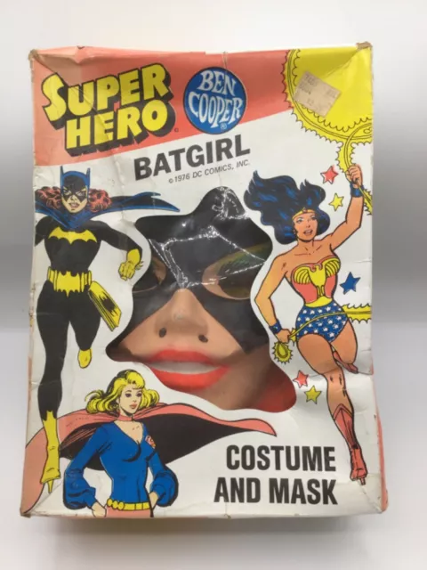 Ben Cooper Super Hero Batgirl Costume and Mask