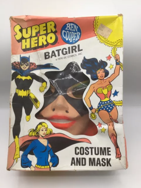 Ben Cooper Super Hero Batgirl Costume and Mask Ben Cooper Super Hero Batgirl Costume and Mask