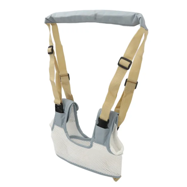 Cinturón para caminar bebé poliéster transpirable para caminar bebé ayudante 3D ajustado desmontable