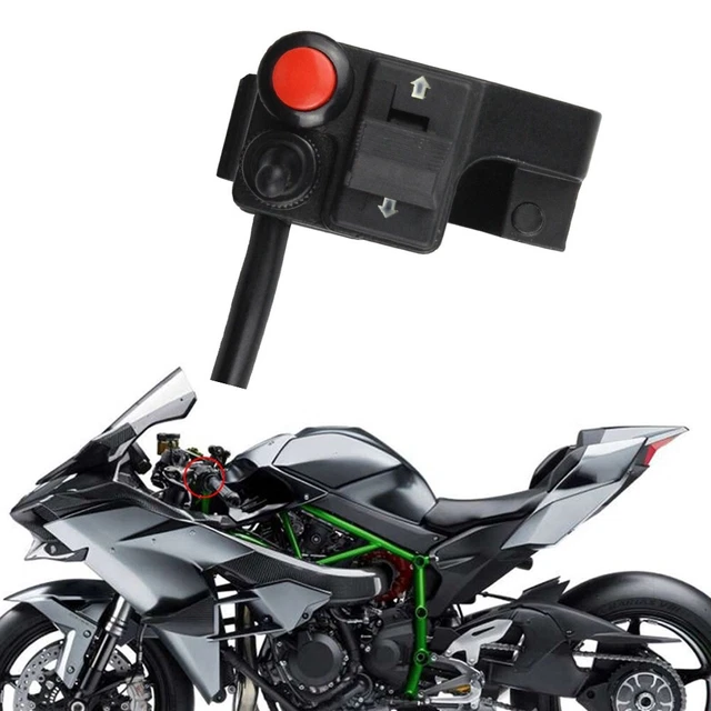 Interruttore manubrio moto facile da usare per frecce corno e fari