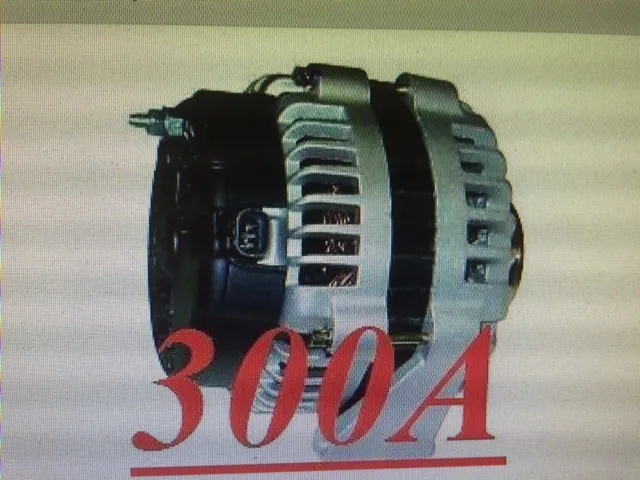 300AMP HIGH OUTPUT ALTERNATOR GM-GMC CHEVROLET CHEVY CADILLAC HUMMER Escalade