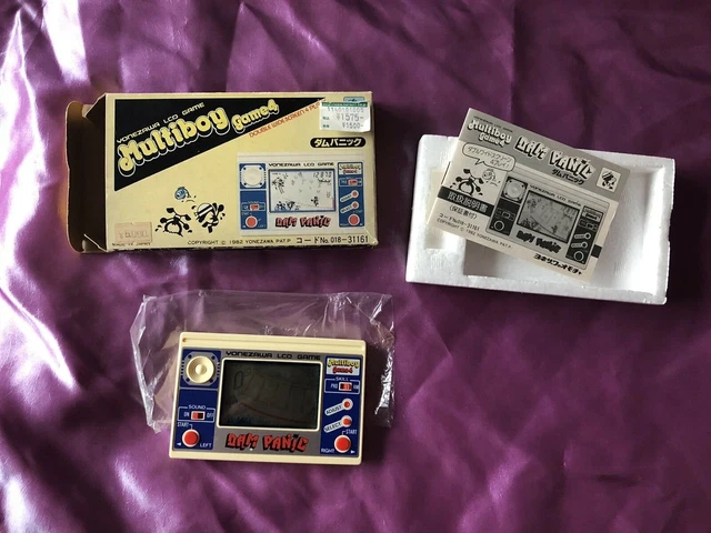 VINTAGE 1982 EXTREMELY RARE YONEZAWA - DAM PANIC - LCD GAME