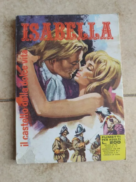 Fumetto ISABELLA n. 139 - Il castello della dolce vita -Ed. EP - 1972