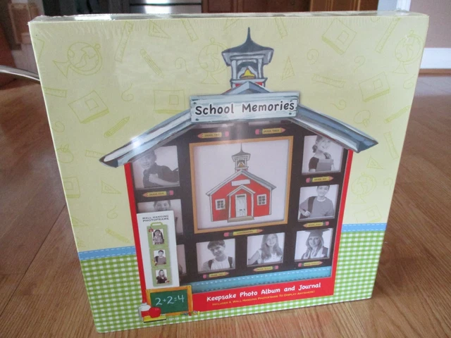 Álbum de fotos y diario SpiceBox School Memories Keepsake jardín de infantes - 12o grado