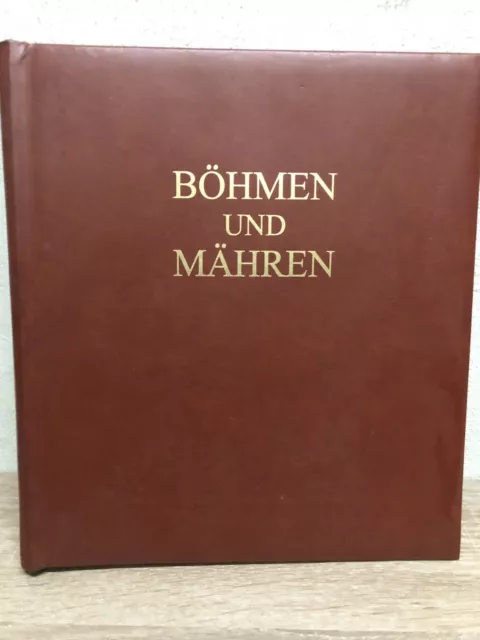 Böhmen und Mähren Vordrucke Vordruckalbum Firma Imperial ohne Taschen, neuwertig