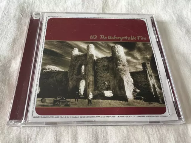U2 - The Unforgettable Fire CD 2009 Island Remaster Import Exclusive OOP RARE