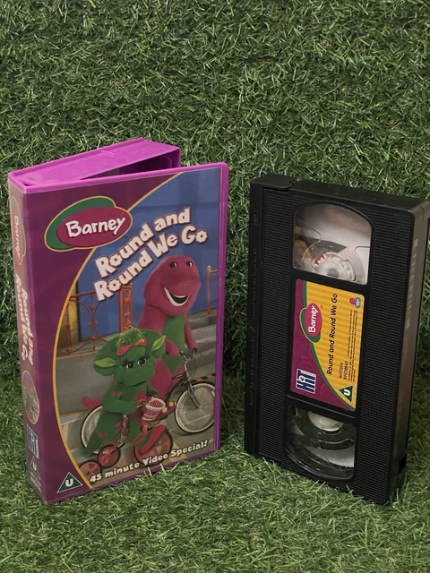 BARNEY - ROUND and Round We Go VHS Children’s Kids Video Tape £9.99 ...