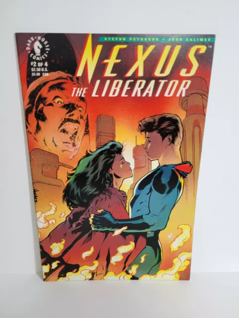 Nexus The Liberator #2 Dark Horse Comics 1992 Adam Hughes Cover VF/NM