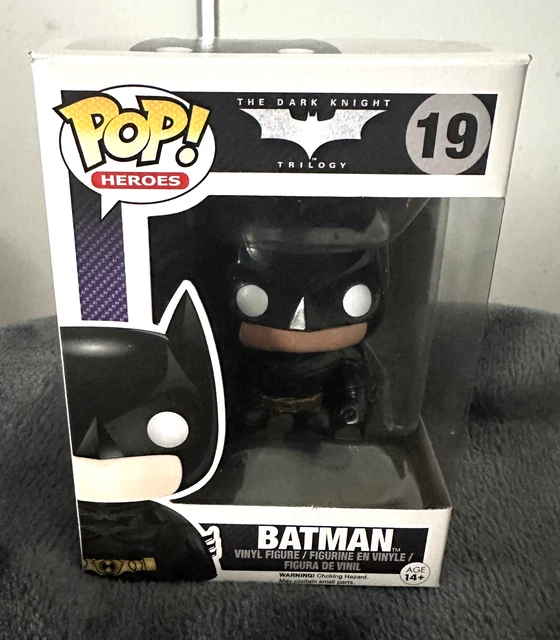 FUNKO POP VINYL THE DARK KNIGHT TRILOGY BATMAN #19 Brand New in