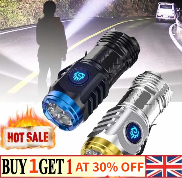 Three-Eyed Monster Mini Flashlight, LED Flashlights High Lumens