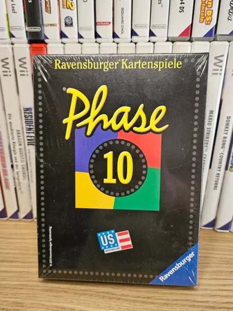 Ravensburger Phase 10 Kartenspiel Neu OVP Sealed Selten Original Verschweißt