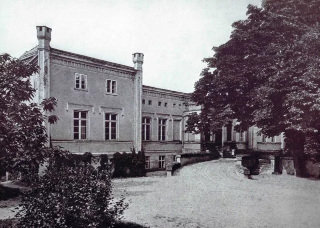 Schloß Ossen/ Ose im Kreis Groß- Wartenberg  (Schlesien) 1909