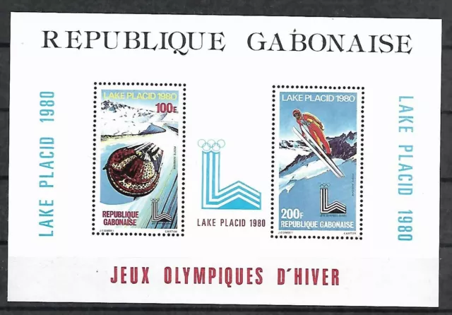 Gabun Olympia Block postfrisch MNH