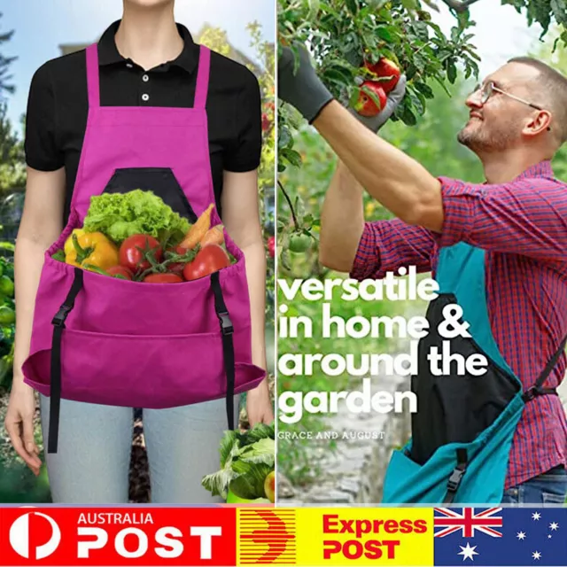 Fruit Picking Bag Garden Orchard Harvest Apron Bag Apple Vegetable Storage Bag
