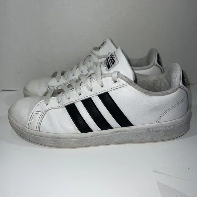 ADIDAS WOMENS GRAND Court Cloudfoam Ortholite Float Comfort White