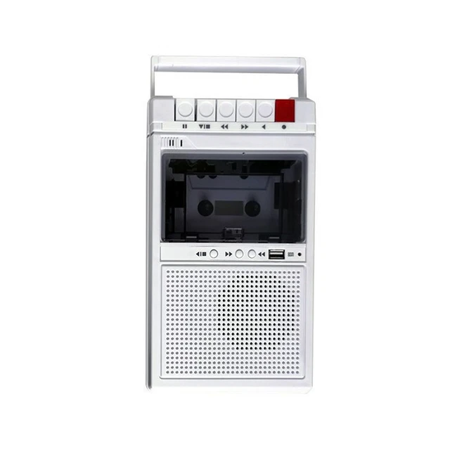 Lecteur De Musique Portable Avec Casque Et Cassette | Vecteur Premium