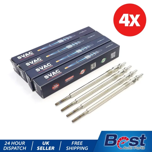 4X Glow Plugs Kia Ceed-Proceed-Soul-Venga-Picanto-Rio 1.4-1.6 Crdi 367102A100