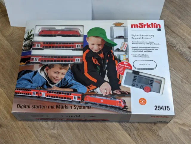 Märklin H0 29475 Starter Set Regional Express DB With Mobile Station Digital