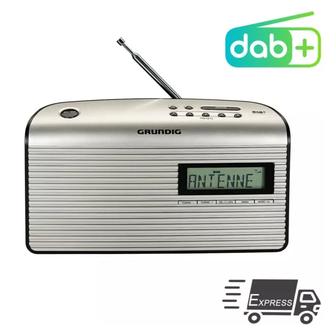 ❤️ Grundig Music BP 7000 Dab+ - Radio Portátil Digital, Dab,Dab+,FM
