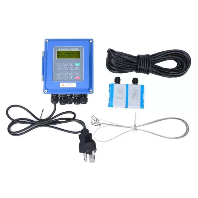 TUF-2000B DN50-700 mm TM-1 RS485 tester misuratore di portata ad ultrasuoni digitale spina USA