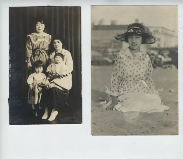 1940s ORIGINAL JAPANESE AMERICAN LOS ANGELES RPPC AND PHOTOS VERY RARE VINTAGE 3