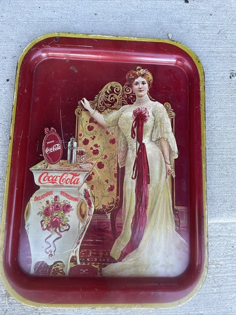 Vintage Coca Cola Tray Advertising Coca Cola