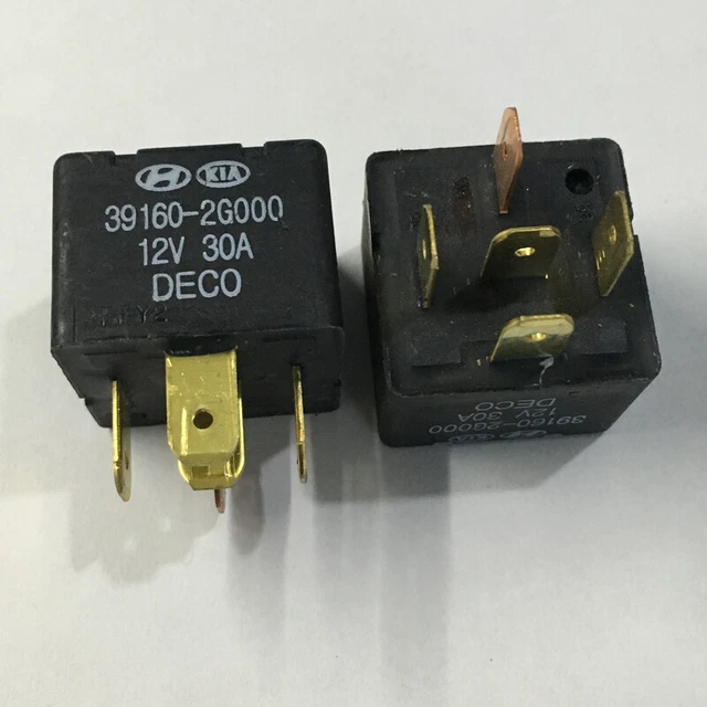 Genuine Chevrolet OE Multi-Purpose Grey 4-Pin Relay 96190187 (DECO Korea, 12V)