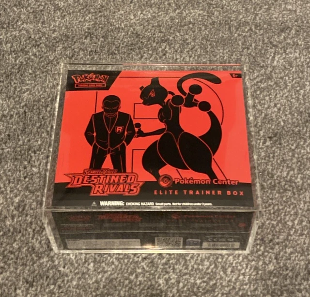 DESTINED RIVALS POKEMON Center Exclusive Elite Trainer Box ETB in ...