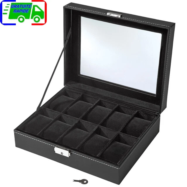 Boîte De Rangement Pour Montres En Bois En Gros Pour Création De Bijoux