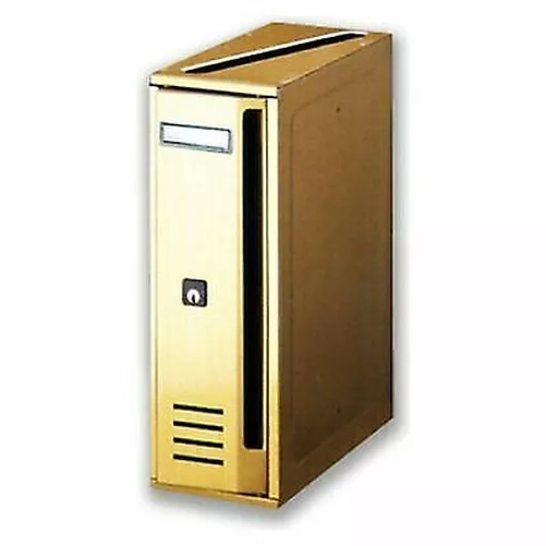 Alubox 20C1RV / Br Buzon de Correo Cubo Compuesto 12x25xh.35 CM Bronce