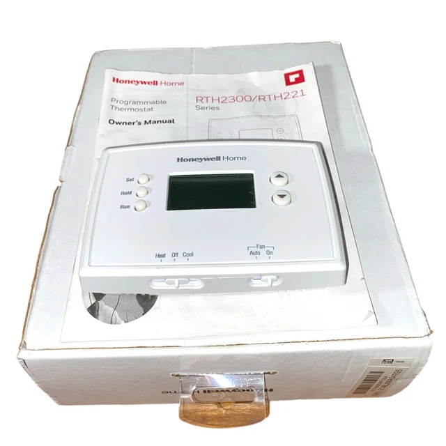 Honeywell 7-Day Programmable Thermostat (RTH2300b1038) Gas Oil Heat Pump