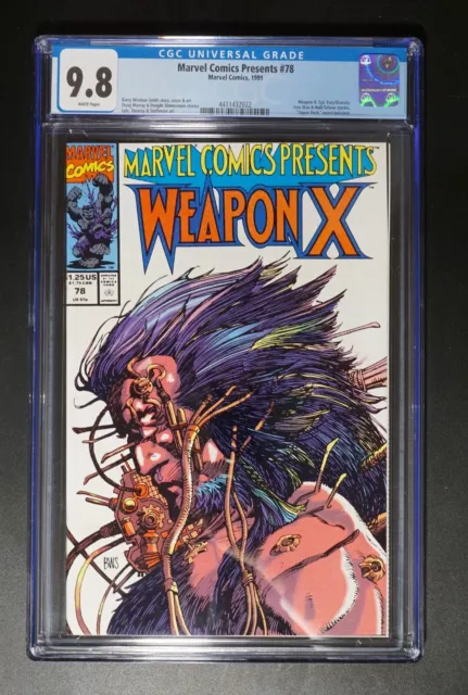 Marvel Presents #78 CGC 9.8 BRAND NEW SLAB Weapon X Wolverine