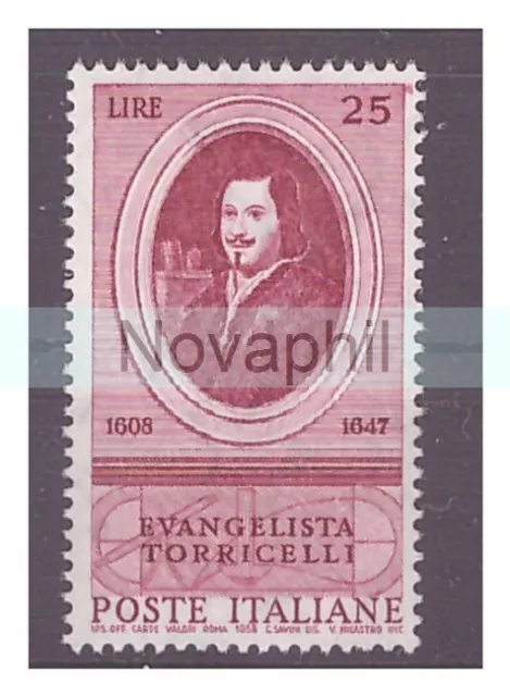 Italia  1958 - Evangelista Torricelli  Nuovo **  Mnh