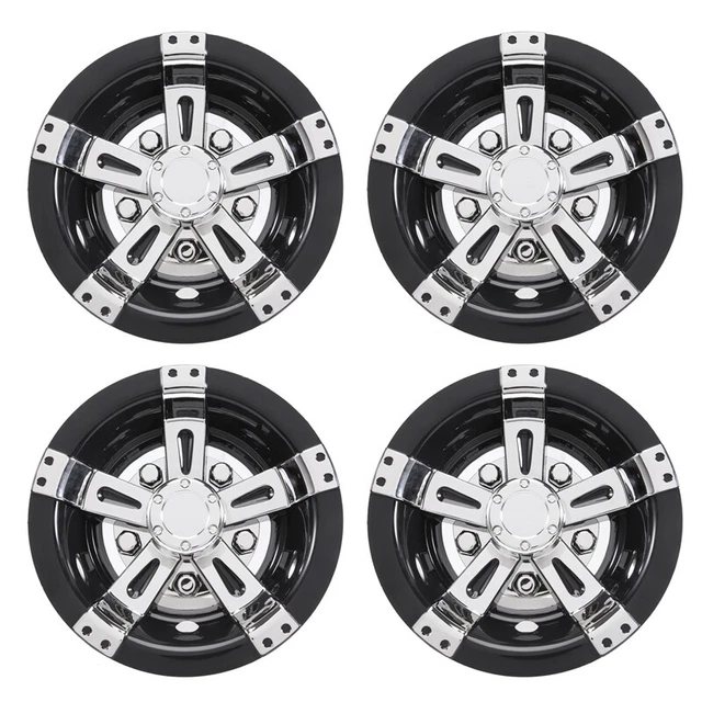 4Pcs 8Inch Cart Wheel Cover for Carts for Club Car, EZGO, H1E1