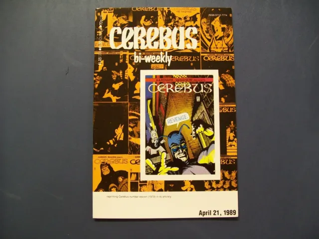 Cerebus Bi-Weekly #11 by Aardvark Comics in Very Fine Condition