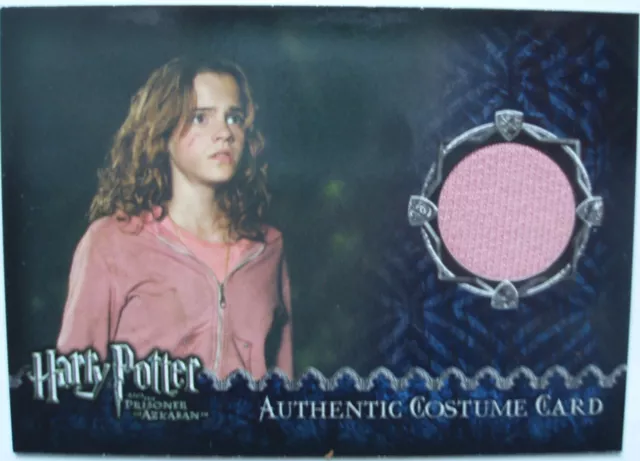 Harry Potter POA Emma Watson Hermione pink hoodie costume card 158/450 VERY RARE
