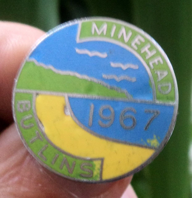 BUTLIN / BUTLINS Badge - Minehead 1967 - Morton Colver EUR 8,72 ...