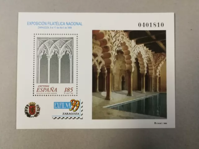 Sellos de España. Año 1999. Nuevos. MNH. HB exfilna 99