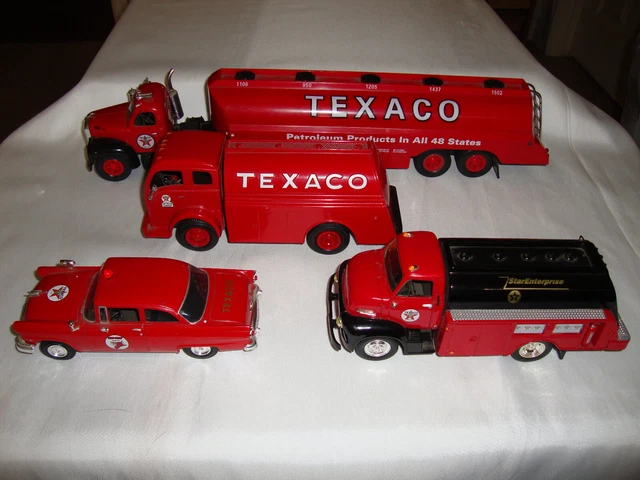 Lot Of Five Vintage Texaco Vehicles