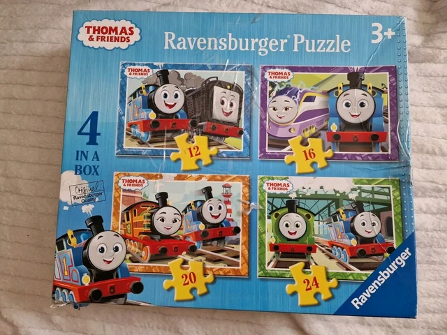 RAVENSBURGER THOMAS AND Friends 4in a box Jigsaw Puzzles - 12 16 20 and ...