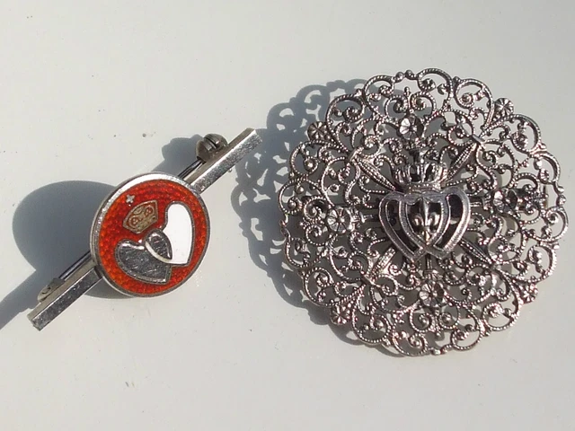 BROCHE SALAMANDRE JEAN Painleve Ancien Metal Dore Depose Bakelite