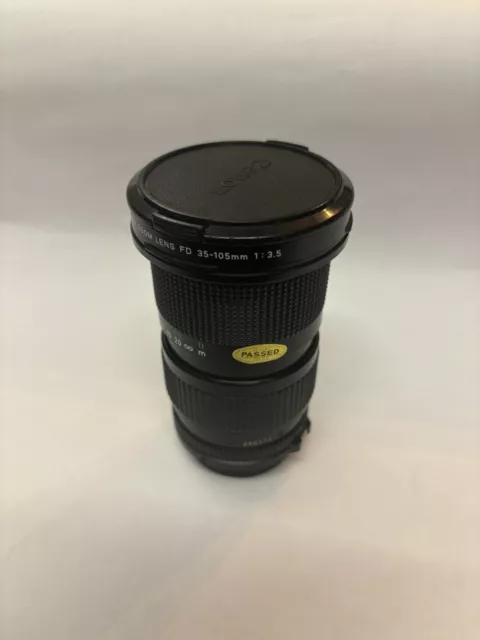 Canon Zoomobjektiv Lens FD Macro 35-105mm 1:3.5