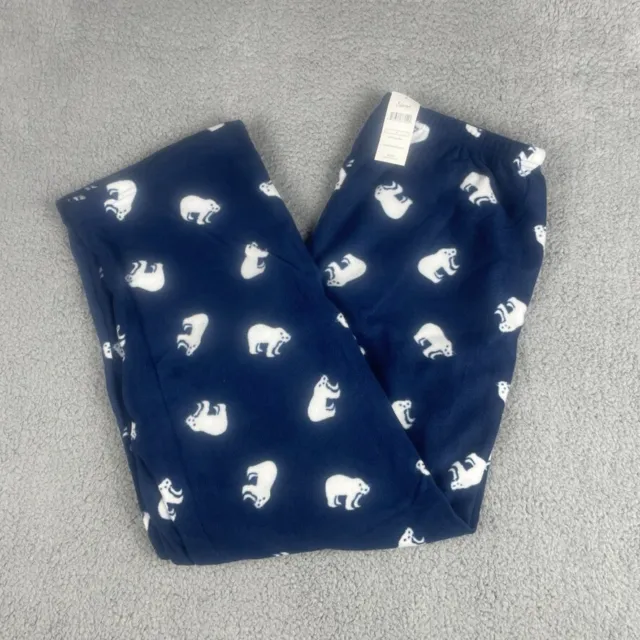 Leveret Men's X-Large Polar Bear Pajama Fleece Sleep Pants
