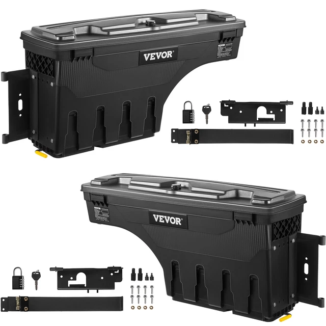 VEVOR TRUCK BED Storage Tool Box Lockable for 20152020 Ford F150 Left
