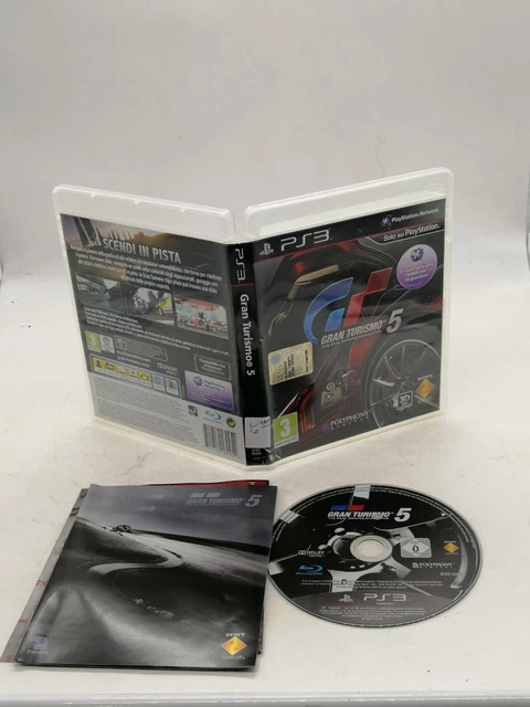 Gran turismo 5  SONY PLAYSTATION 1 2 3 ONE PS1 PS2 PS3 PSX pal ita italiano