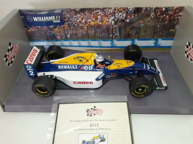 F1 Formule 1 Williams Renault Quartzo FW15C 1993 Prost 1/18